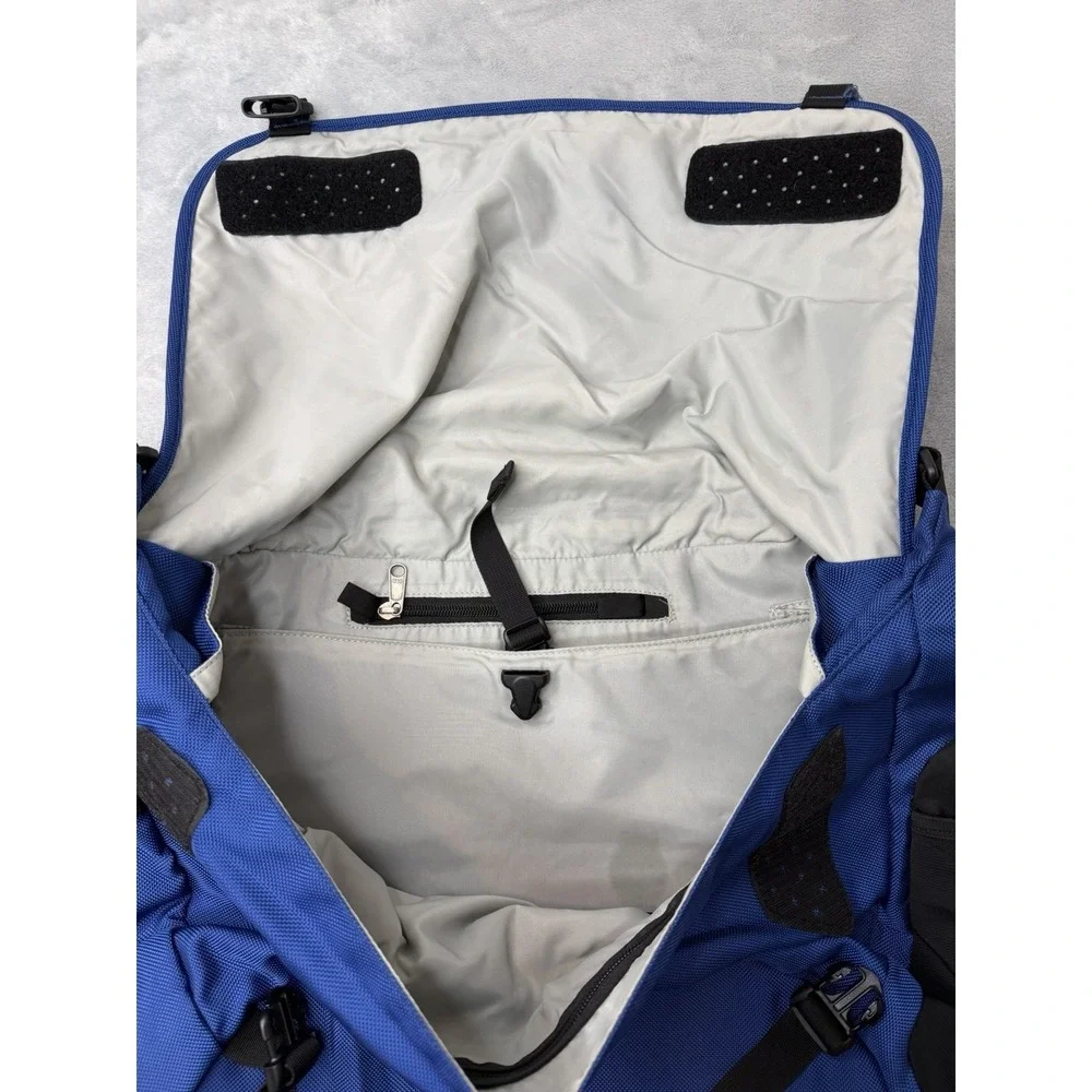 Patagonia Messenger Crossbody Shoulder Bag Large Blue Padded Laptop Utility Work